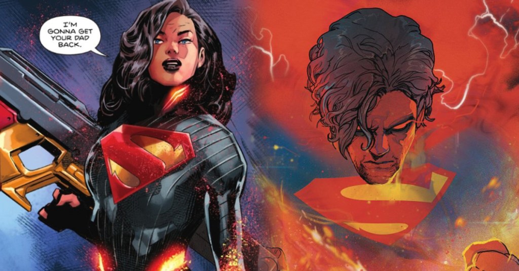 DC's Lara-El and Superman in Absolute Superman #3