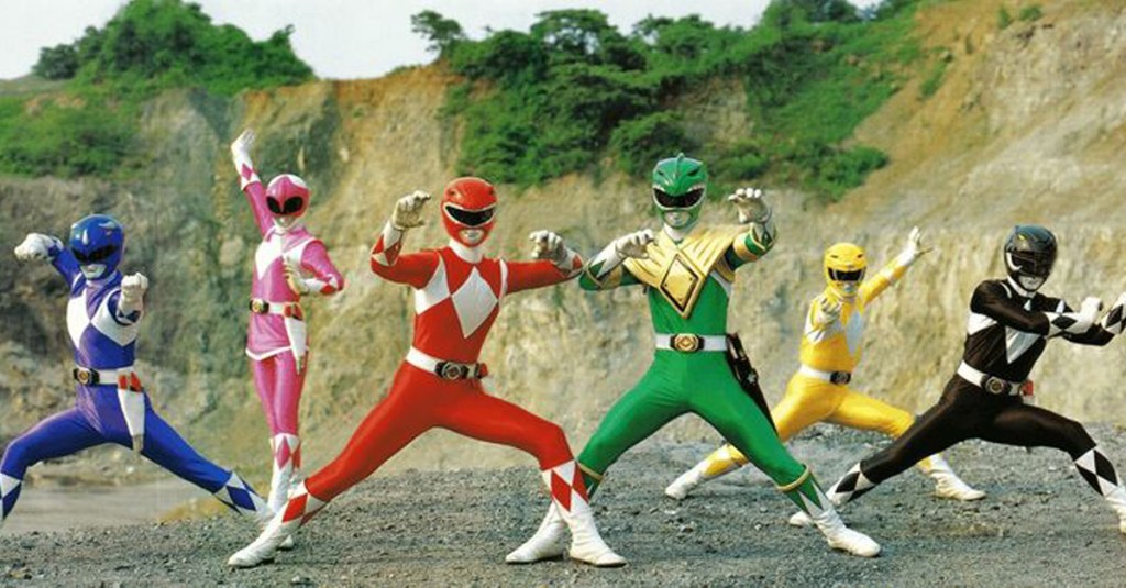 Cast of Mighty Morphin Power Rangers